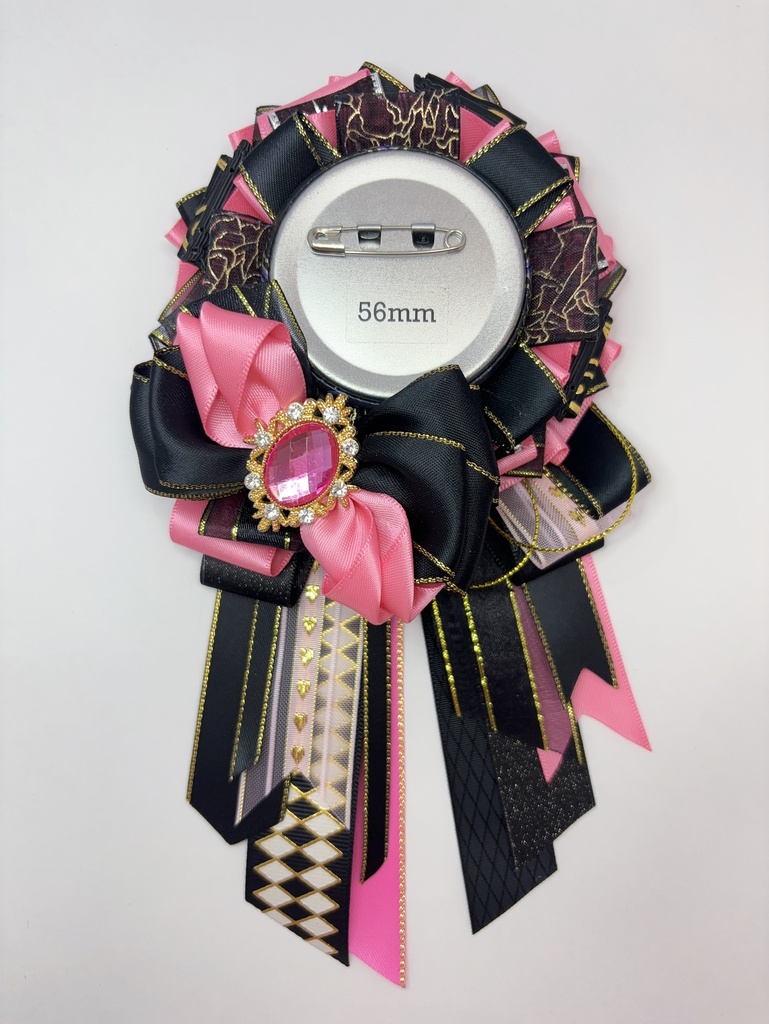 痛ロゼット♪50-60mmほど 黒系