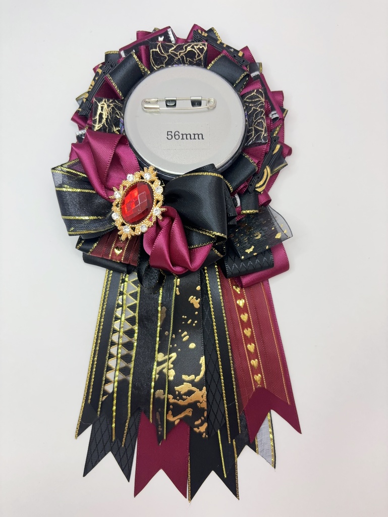 痛ロゼット♪50-60mmほど 黒系