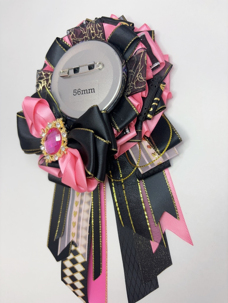 痛ロゼット♪50-60mmほど 黒系