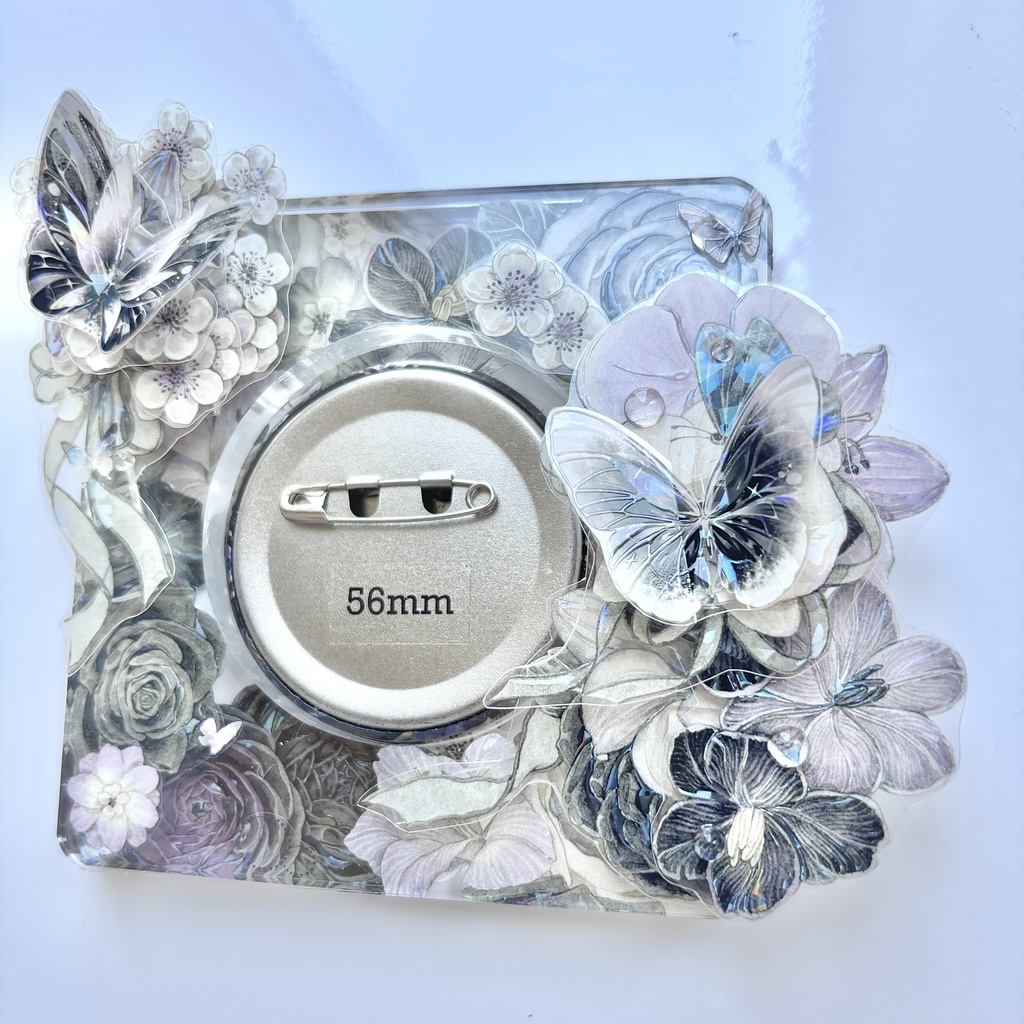 60mm以下用ロゼット♪アクリルケースデコ