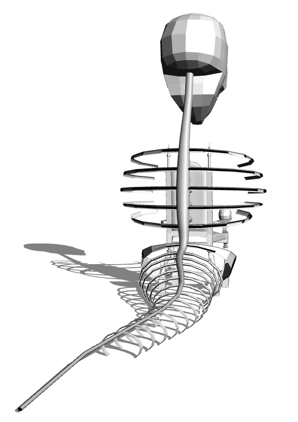 3Dモデル 魔物の椅子