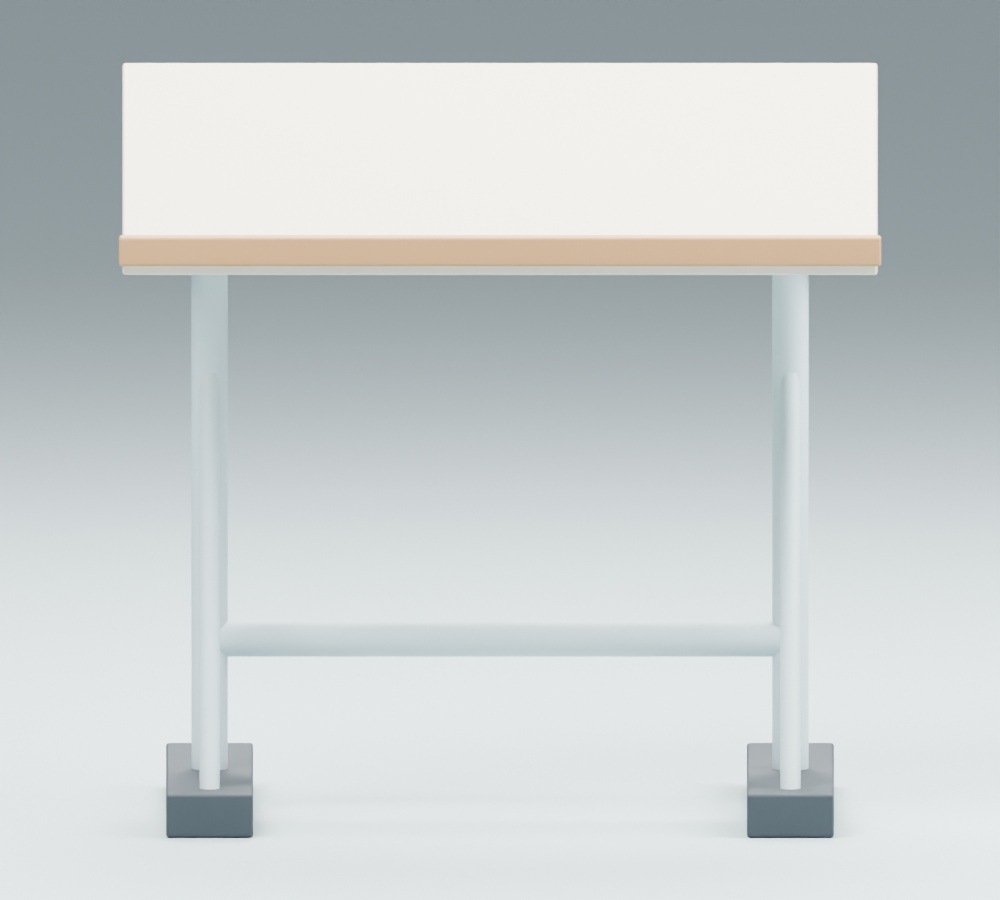 傾斜式製図台(15度・静止)|3D素材1種|Blender・FBX・GLB・OBJ