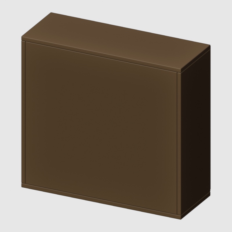 下足収納棚|静止3D素材1種|Blender・FBX・GLB・OBJ