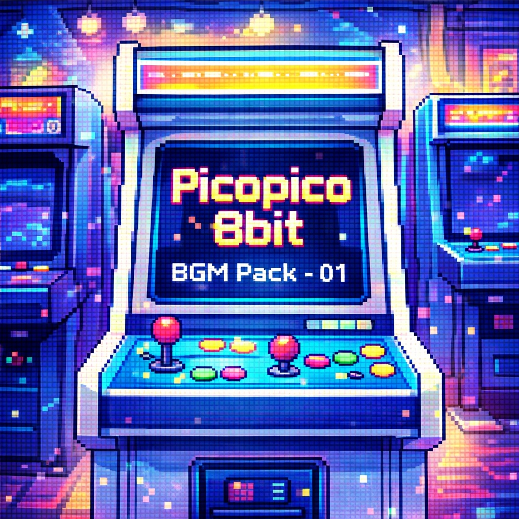 【短尺BGM】Picopico 8bit BGM Pack - 01