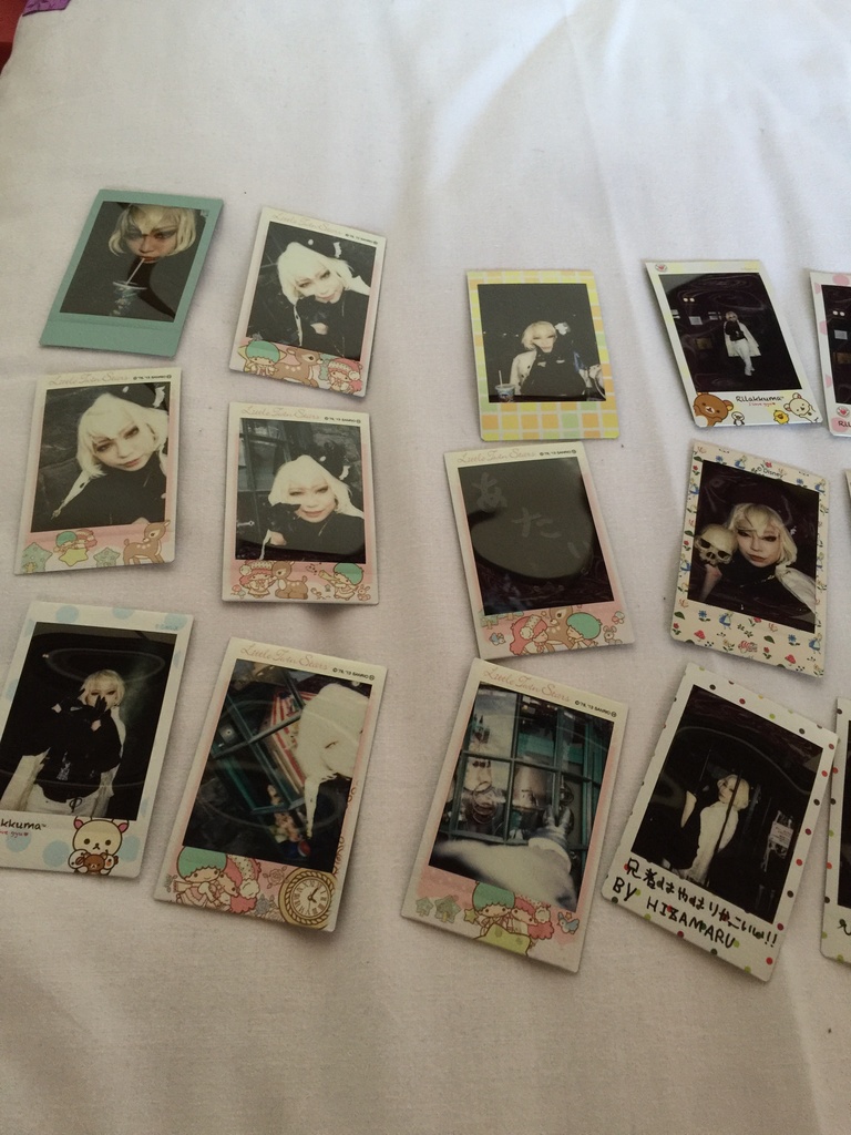 髭切(私服捏造/創作ゴス衣装)チェキ(当たりつき)