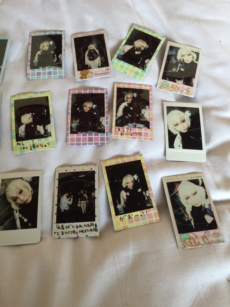 髭切(私服捏造/創作ゴス衣装)チェキ(当たりつき)