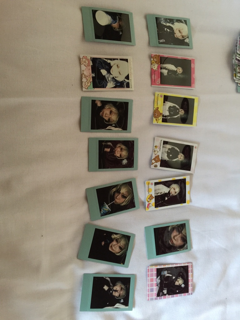 髭切(私服捏造/創作ゴス衣装)チェキ(当たりつき)