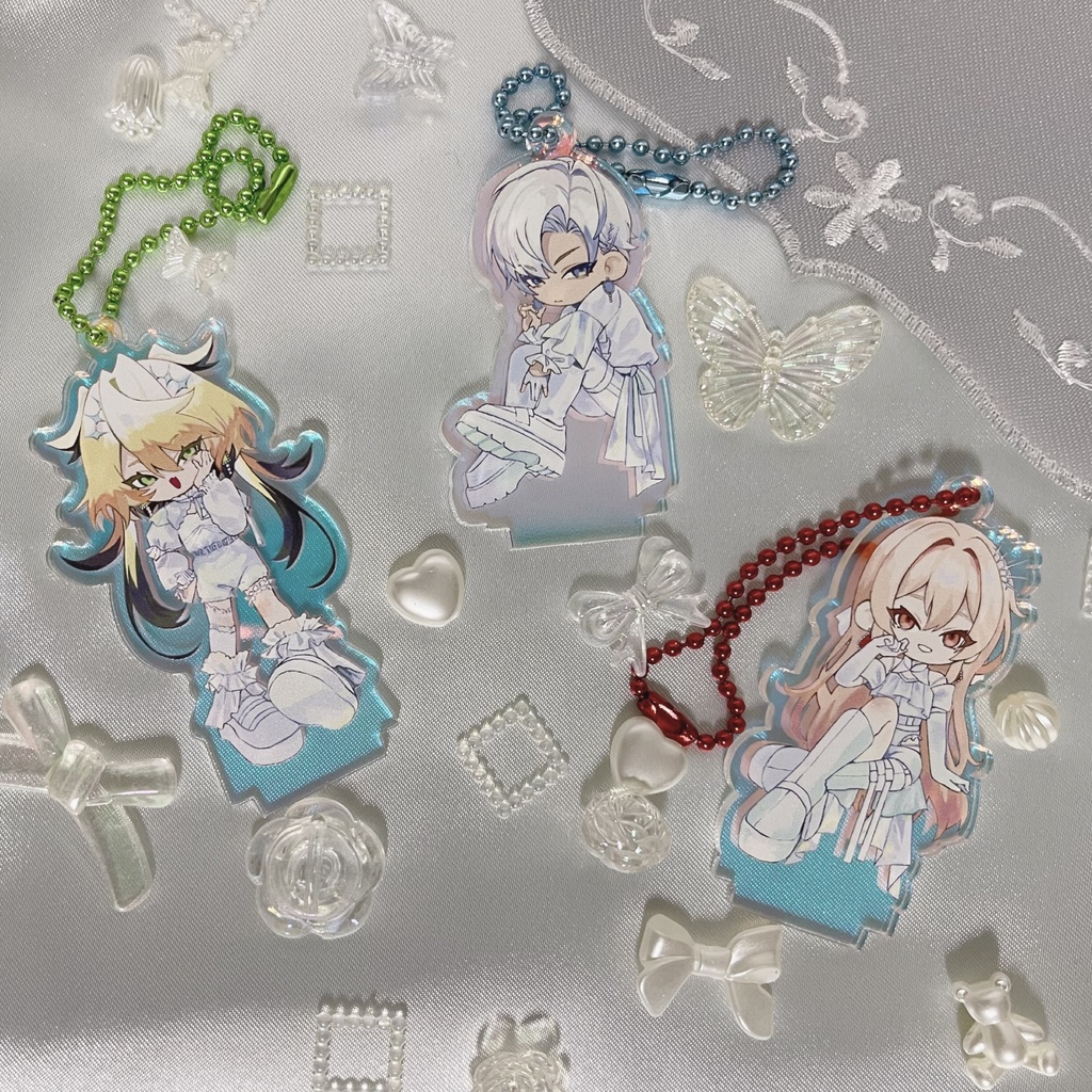 オーロラアクスタキーホルダー