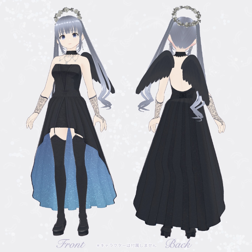 【 #VRoid 衣装 】Angel Bride