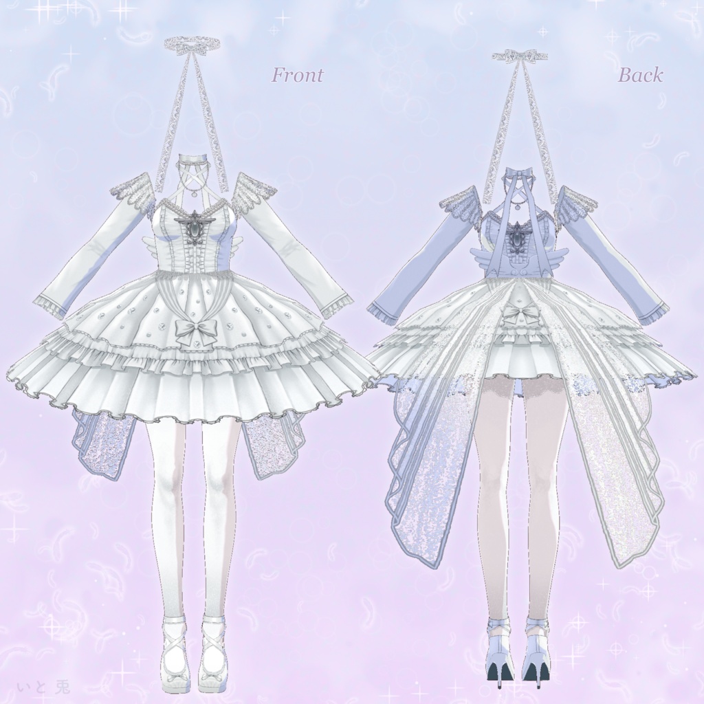 【 #VRoid 衣装 】Angel Ballerna