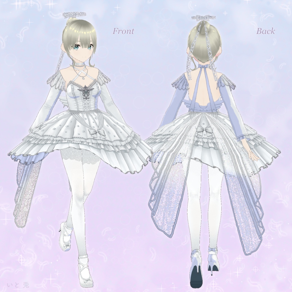 【 #VRoid 衣装 】Angel Ballerna