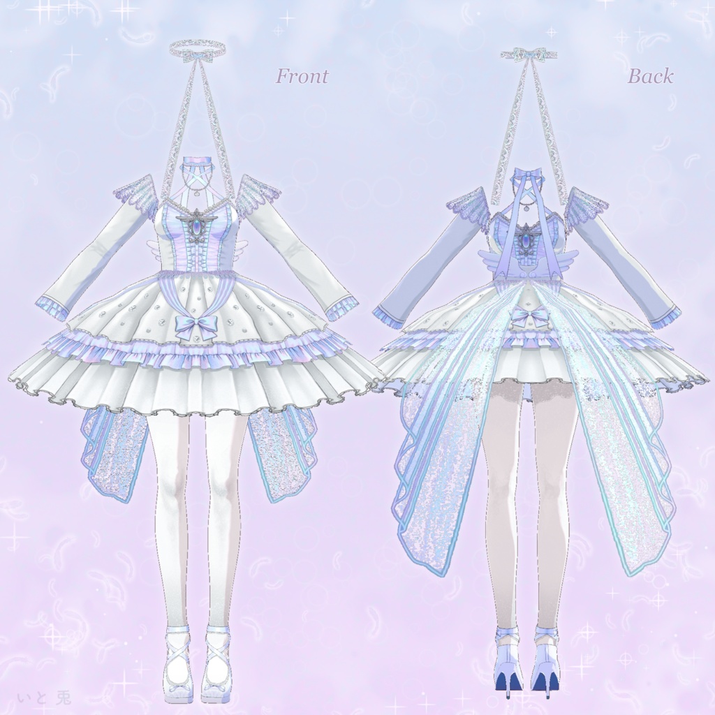 【 #VRoid 衣装 】Angel Ballerna