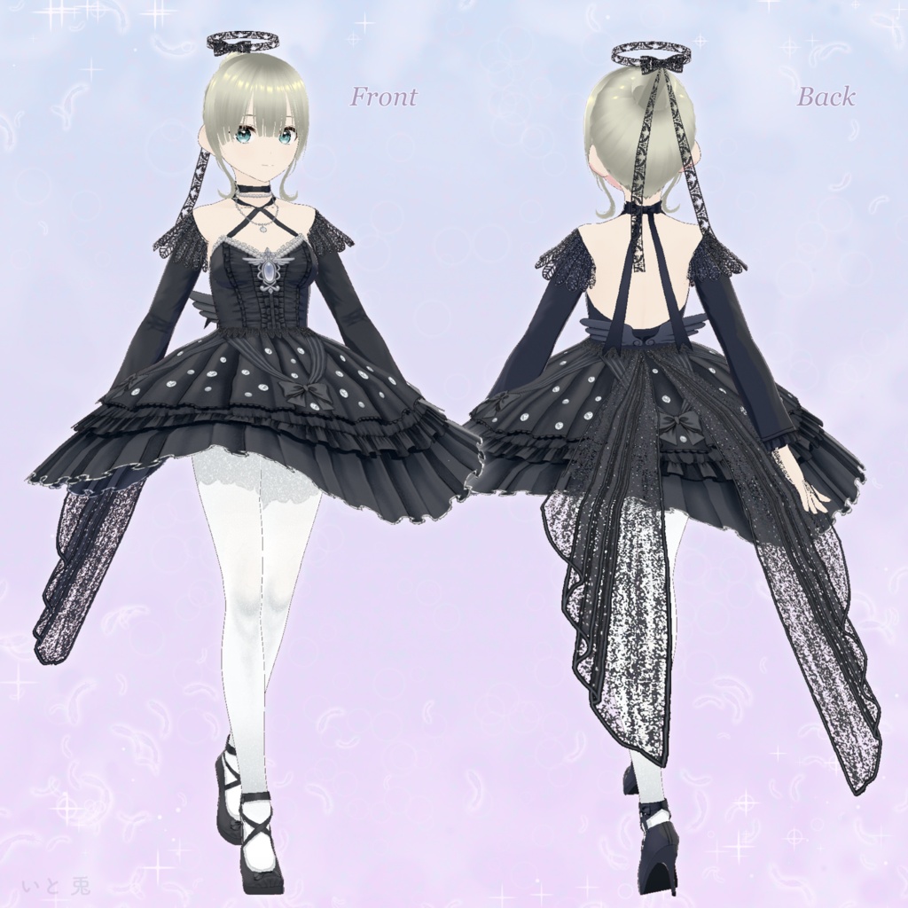 【 #VRoid 衣装 】Angel Ballerna