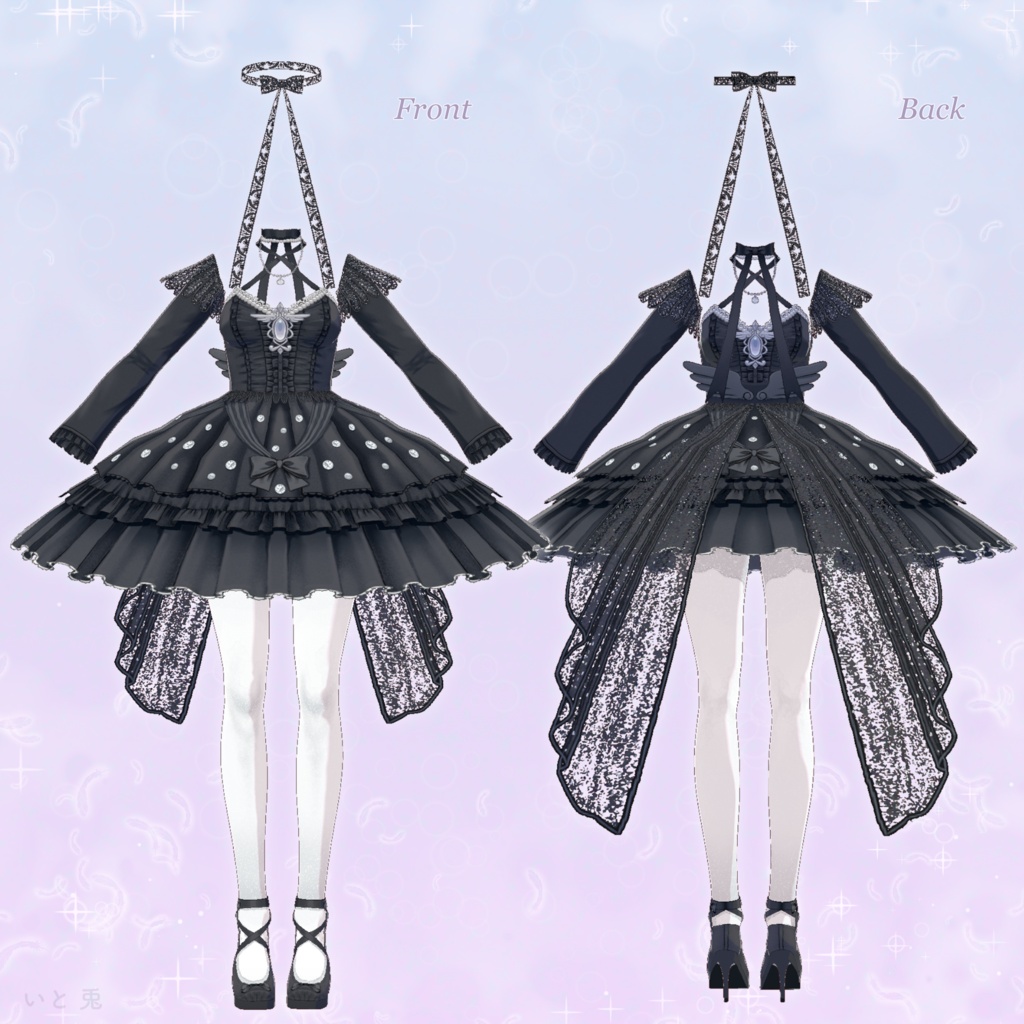 【 #VRoid 衣装 】Angel Ballerna