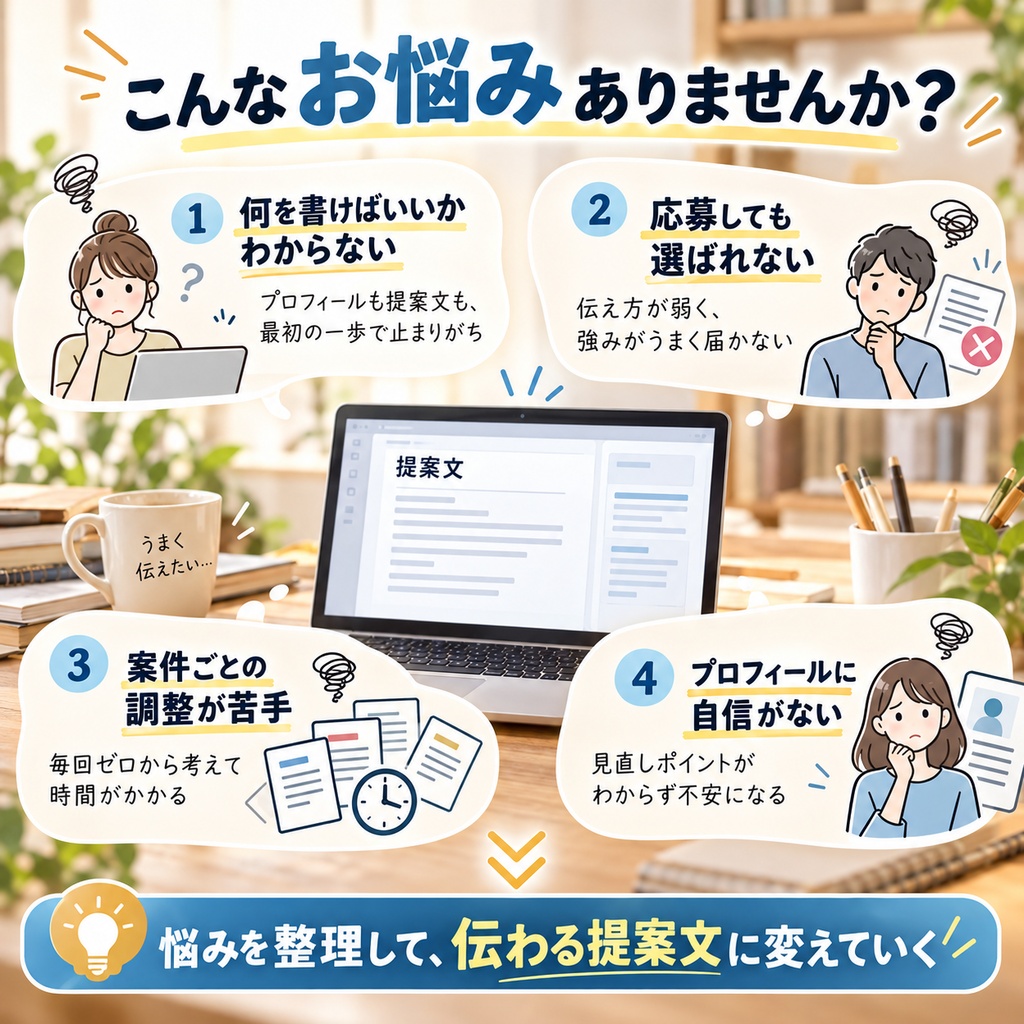 副業・フリーランスの案件獲得 提案文ガイド(PDF+文例テンプレート)