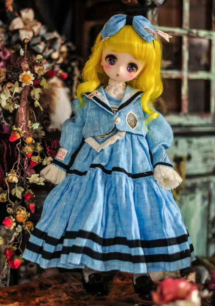 即納【SDM/MDD/40CM/KUMAKO】「LILY」 洋服セット