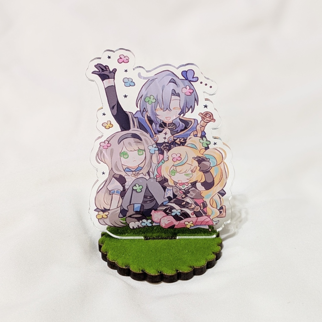 み団芝生アクリルスタンド