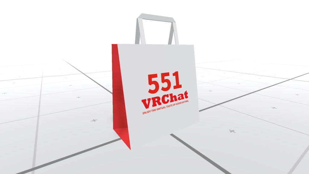 【VRChat】551と書かれた紙袋