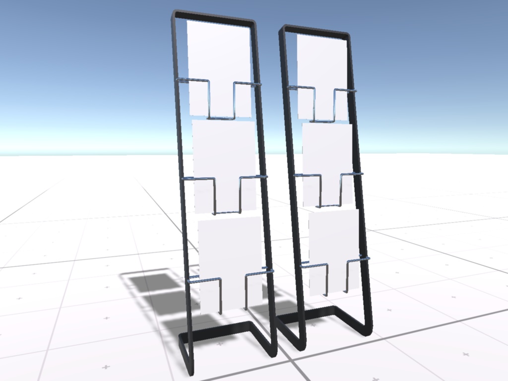 マガジンラック【ポスター所持可能】【Ver.2】