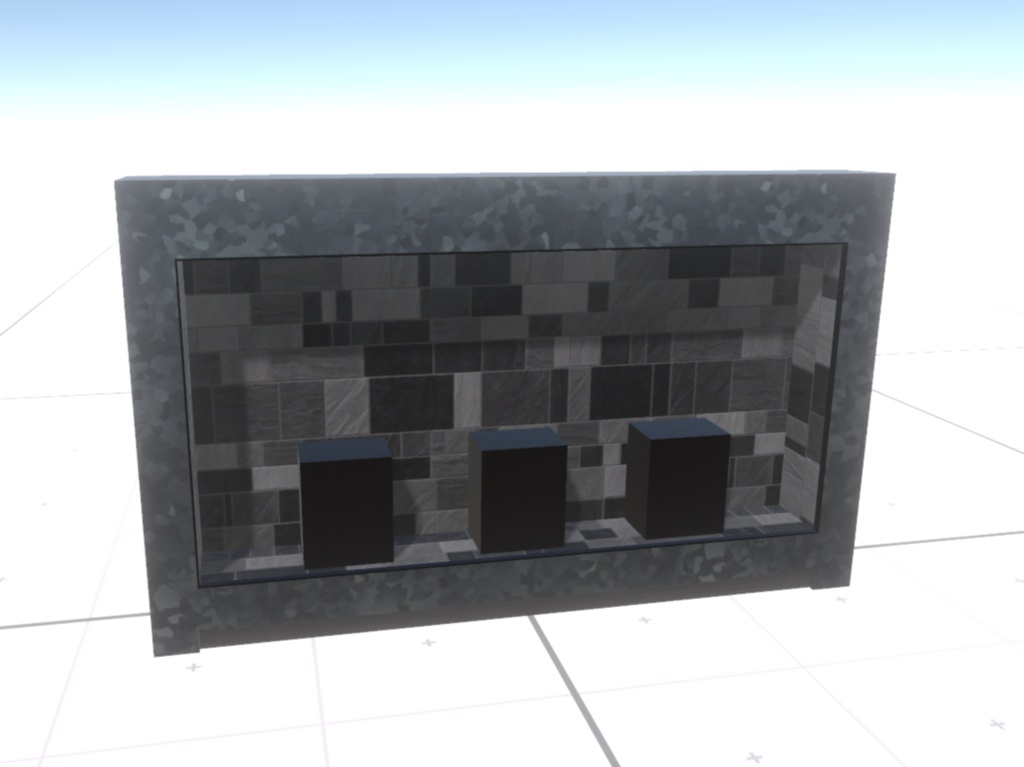 博物館風ショーケース