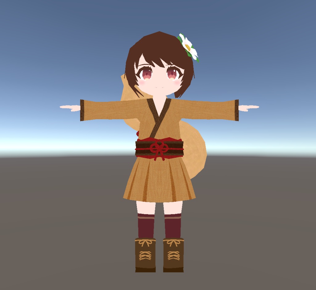 【VRChatアバター】かなの【和風Excellent】
