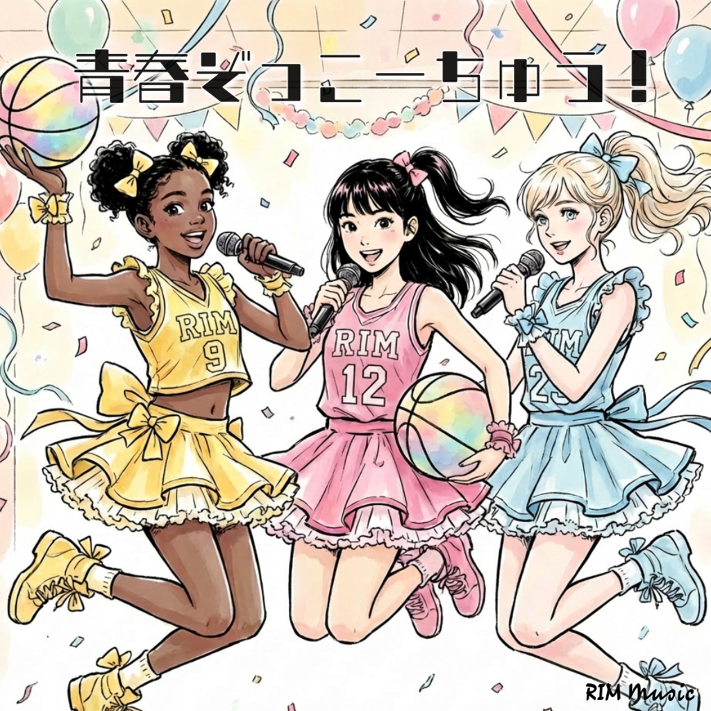 【バスケ部向け楽曲】青春ぞっこーちゅう！