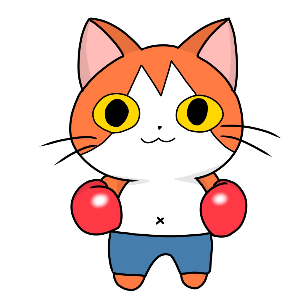 猫ボクサー