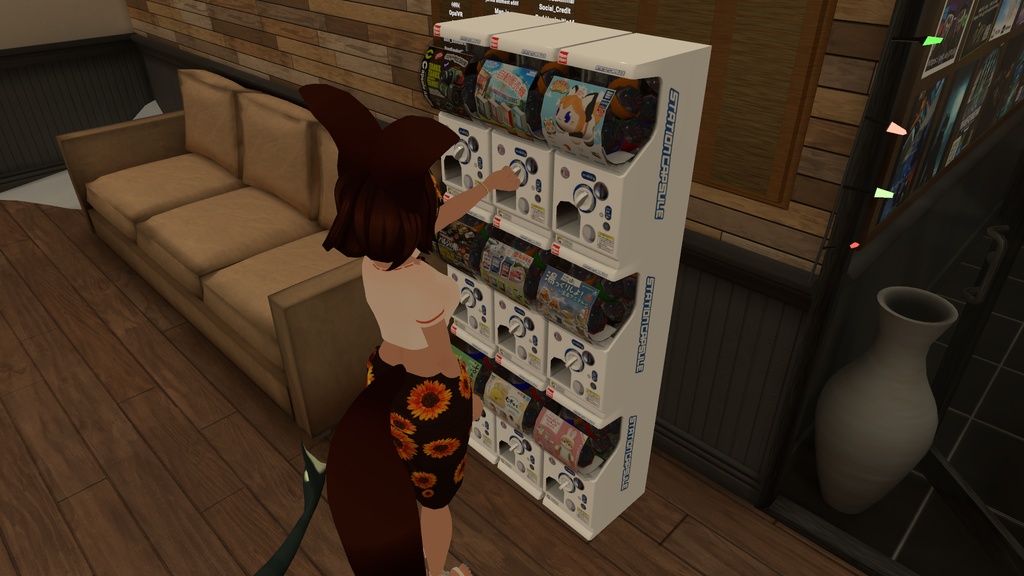 Gacha Machine Avatar [ VRChat ]