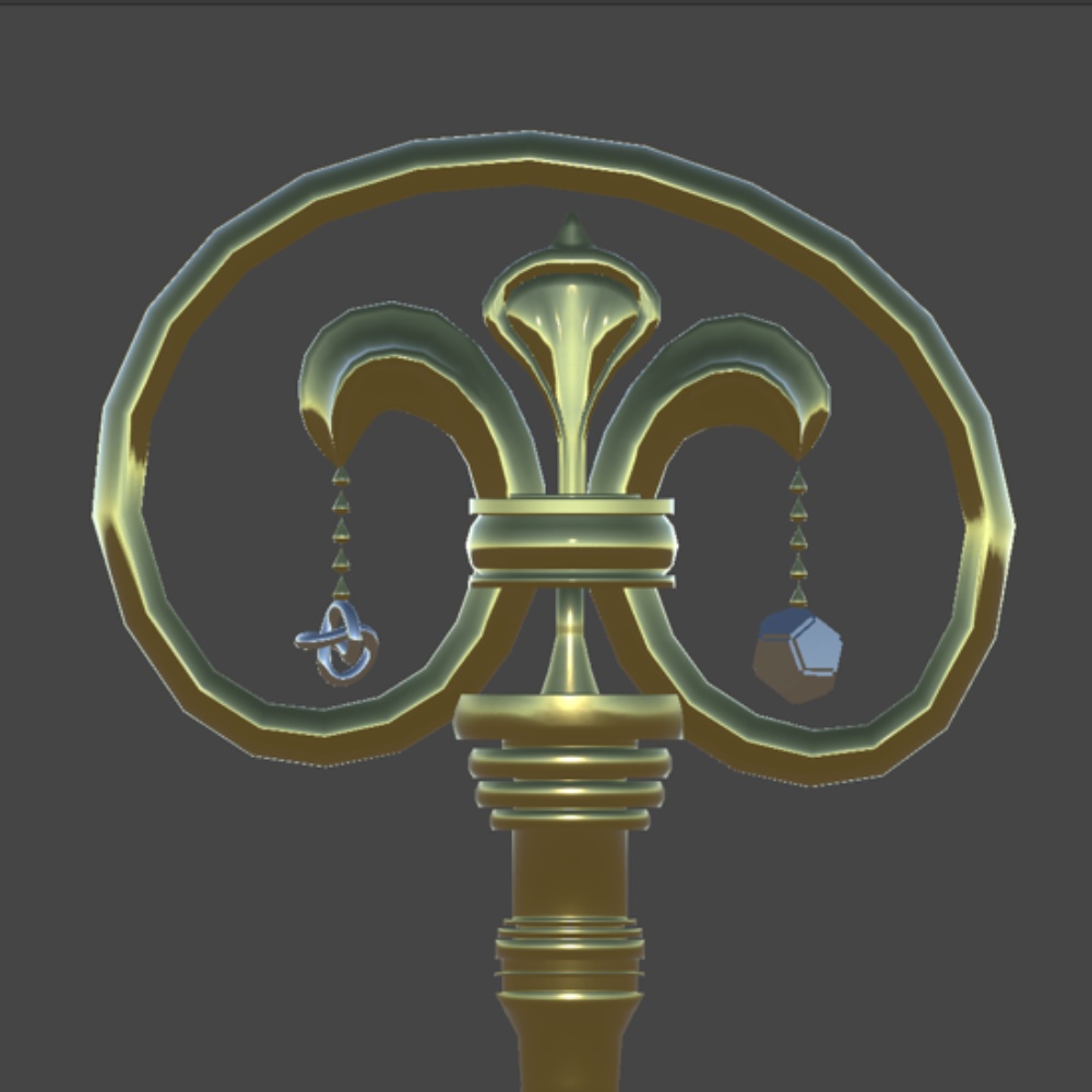 【VRchat】鍵 キー 武器 アクセサリー【FBX】