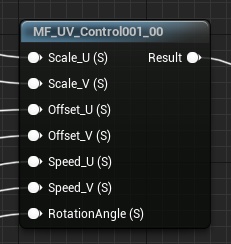 【MaterialFunction】UV_Control