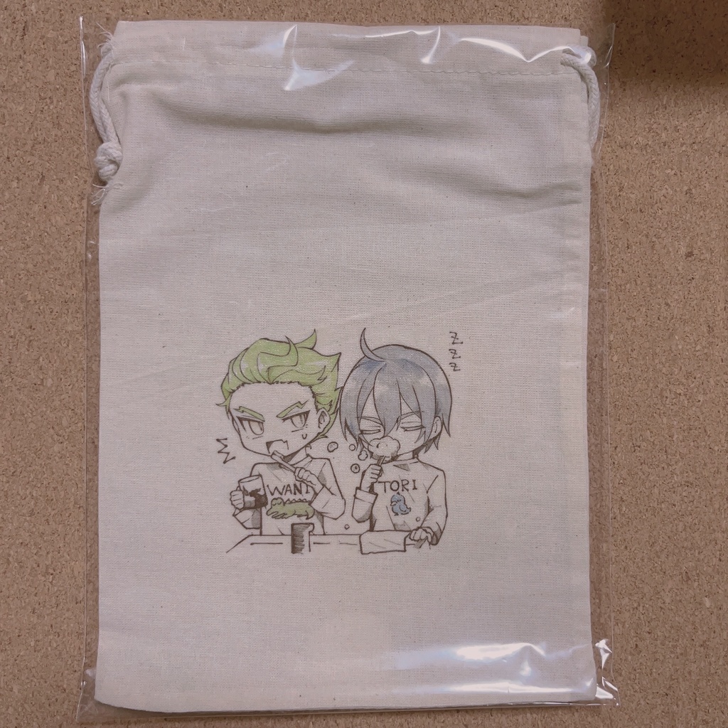 【全5種】ツイステプリント巾着