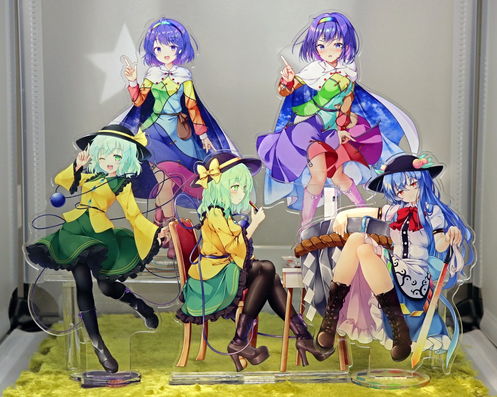 東方 アクリルフィギュア