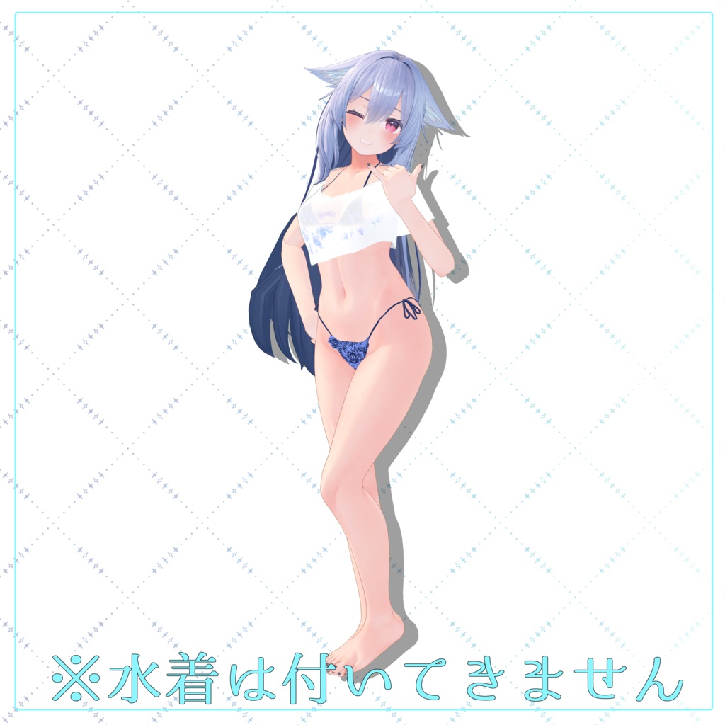 【3アバター対応】涼夏ショートTシャツ-CoolSummerShortT-Shirt-