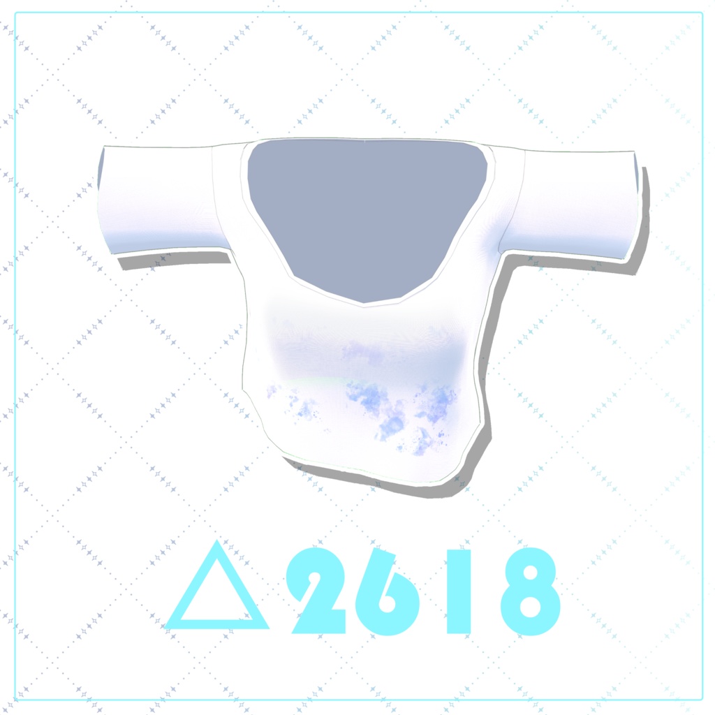 【3アバター対応】涼夏ショートTシャツ-CoolSummerShortT-Shirt-