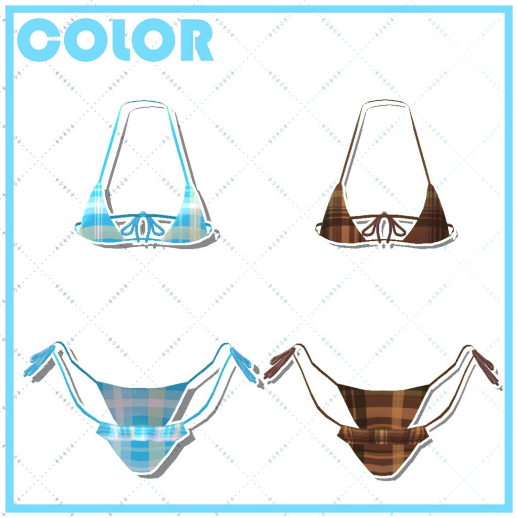 【販売終了】色気ビキニフルセット+着こなしセット-Full set of Charm Bikini + dressing set-