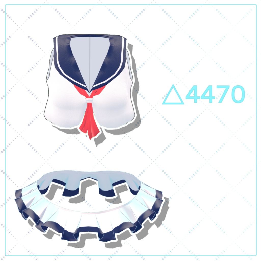 【販売終了】色気ビキニサマーセーラーセット-CharmBikiniSummerSailorSet-