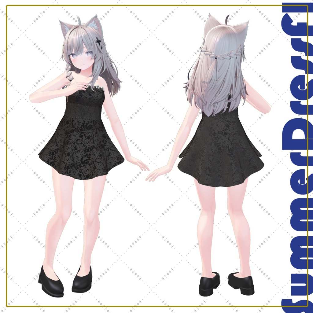 【5アバター対応】夏ワンピフラン-SummerDressFlan-