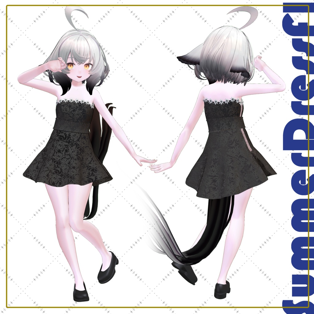 【5アバター対応】夏ワンピフラン-SummerDressFlan-