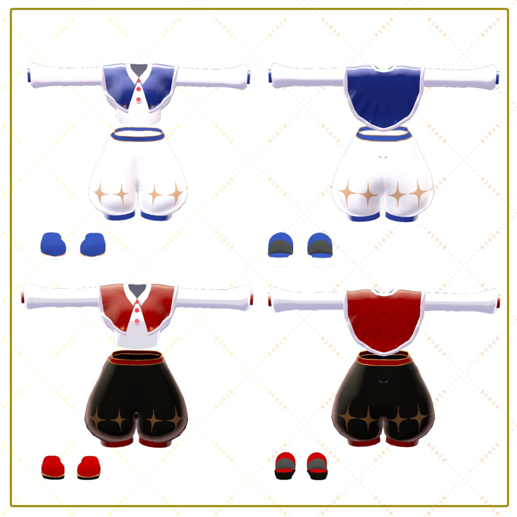 【リメイク素体対応】シェーナ衣装セット