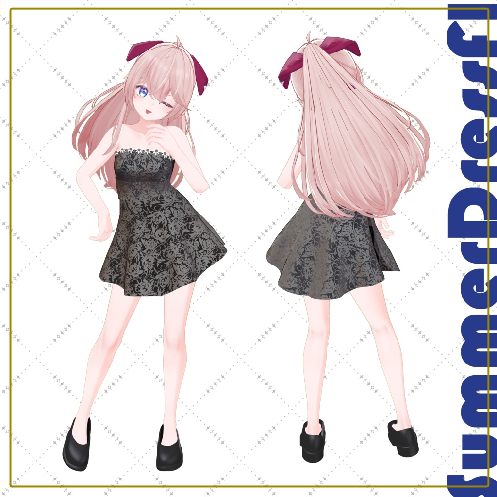 【ペルラ対応】夏ワンピフラン-SummerDressFlan-