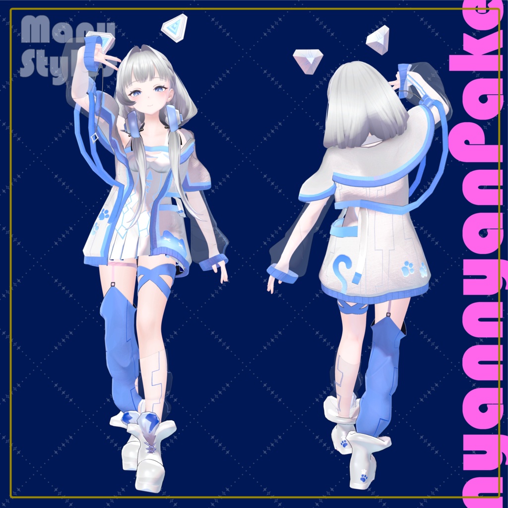 【フレーナ対応】にゃんにゃんぱーかー-nyannyanPaker-