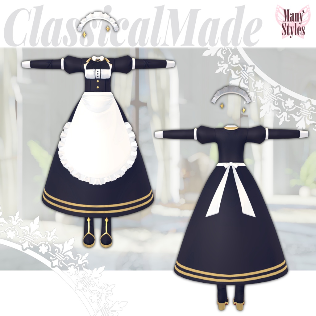 5/31~6/2!50%OFF!【3アバター対応】クラシカルメイド-ClassicalMade-