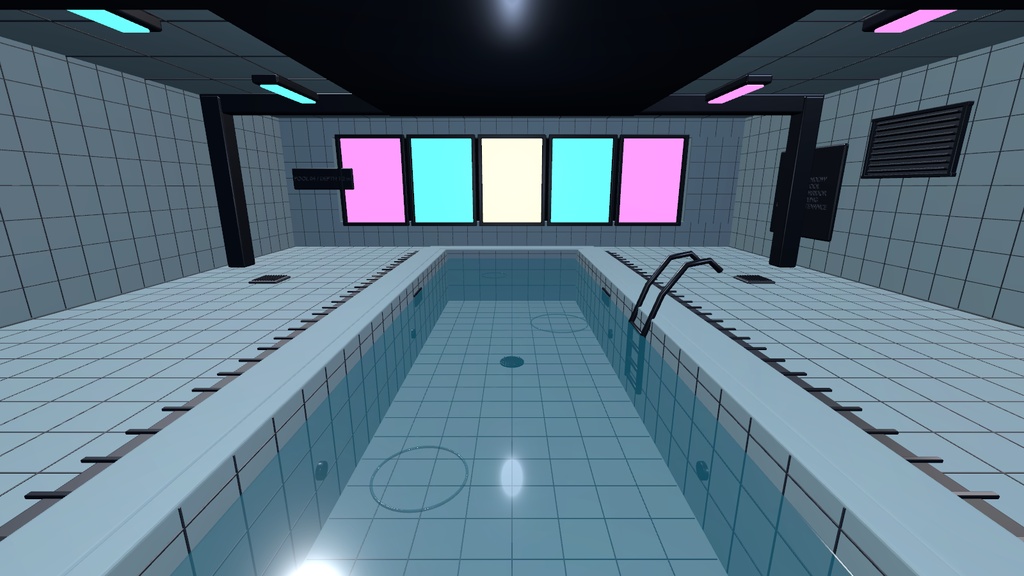 【サマーセール300円】夏だ！プールだ！値下げだ！｜LIMINAL POOL 3Dキット【VRChat / PC・Quest】