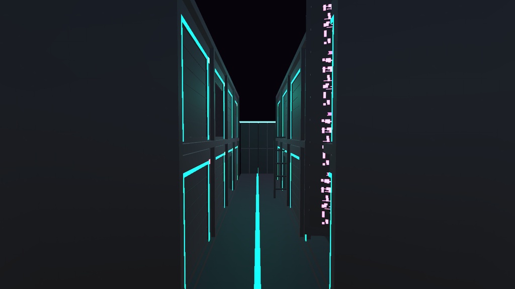 サイバーパンクJAPANESEカプセルホテル【Quest対応 / VRChatワールド向けフルキット】 / Cyberpunk Capsule Hotel Kit