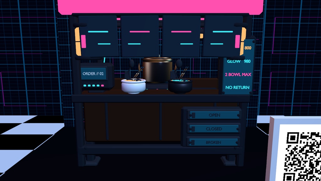 NEON JAPAN 5|和室・ネオン屋台・リミナルプール・カプセルホテル 3Dモデル5点セット【VRChat / PC・Quest】