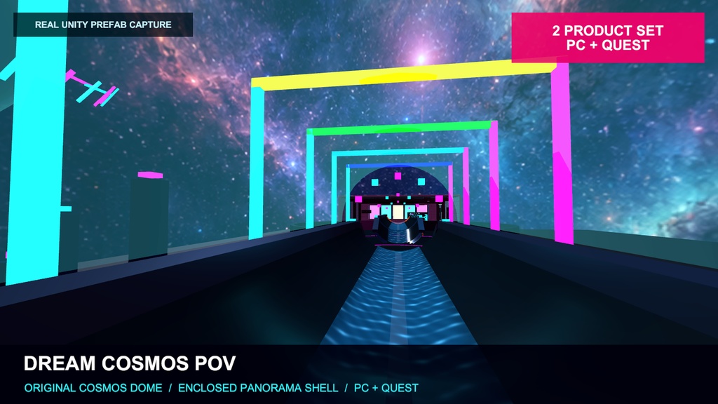 LIMINAL POOL+電脳宇宙ウォータースライダー SET【VRChat / PC・Quest】
