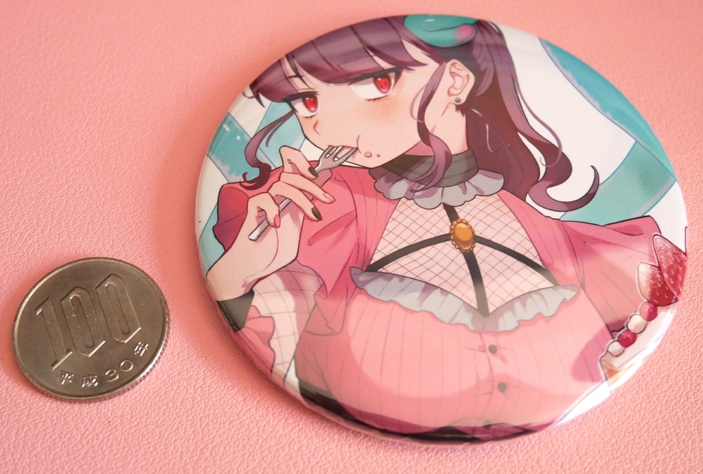 【缶ミラー】あみだくじで作ったツノっ子でグッズ作ってみた【創作キャラクター】