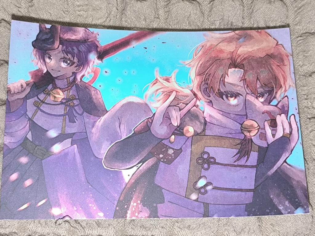 キラキラポストカードセット