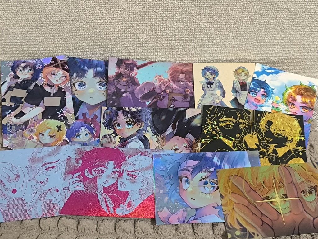 キラキラポストカードセット