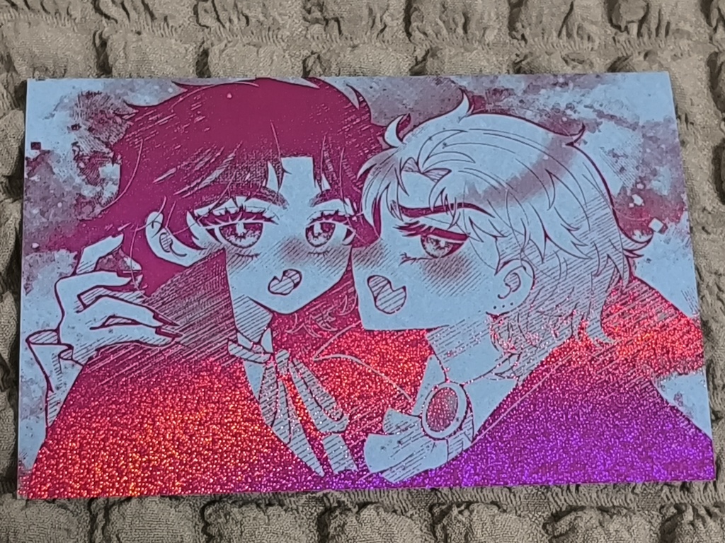 キラキラポストカードセット